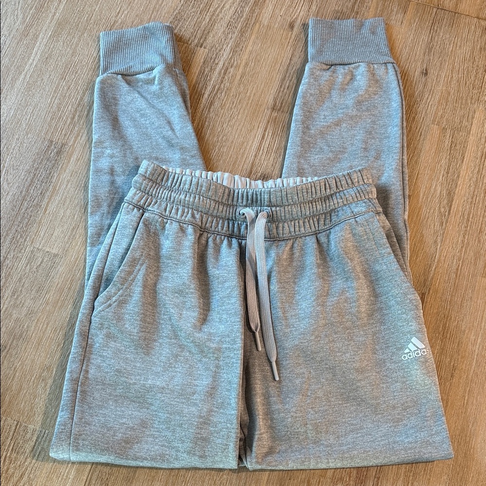 Adidas Climawarm Gray Joggers